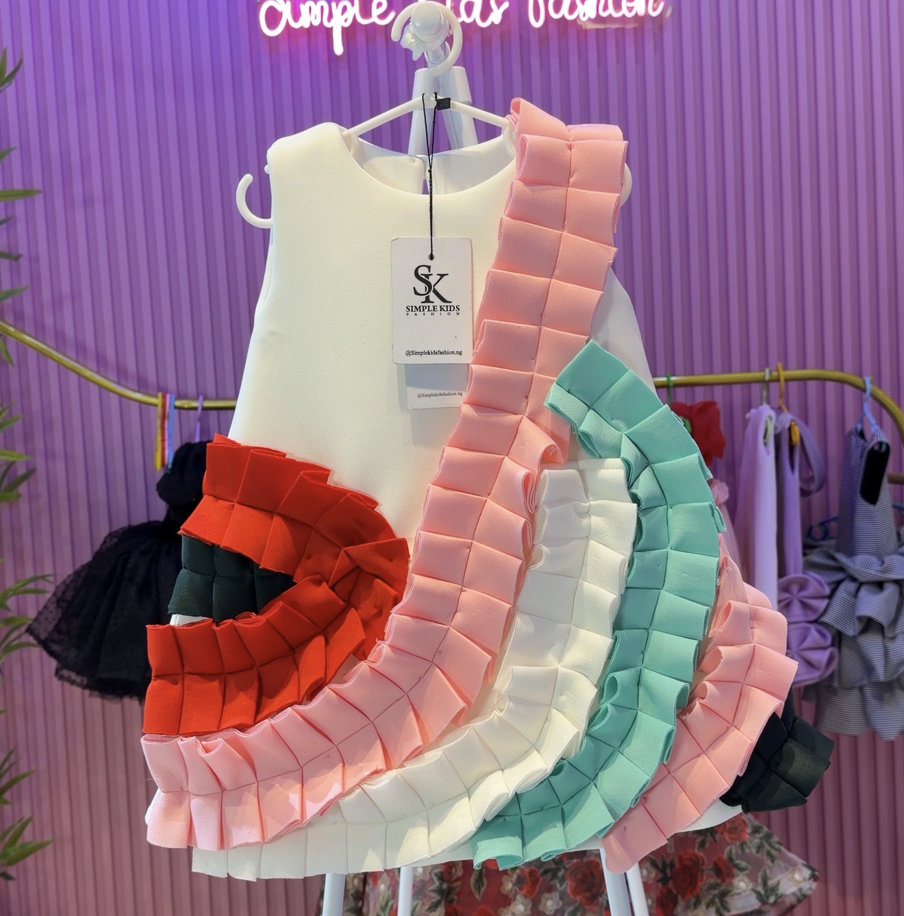 Ruffle Sash